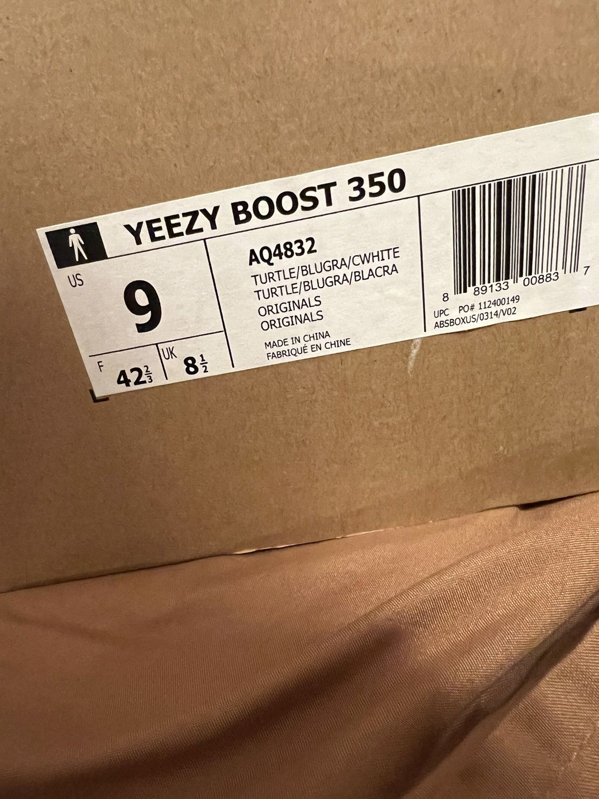 Adidas OG Adidas Yeezy Boost 350 Turtle Dove 2015 Size US 9 / EU 42 - 15 Thumbnail