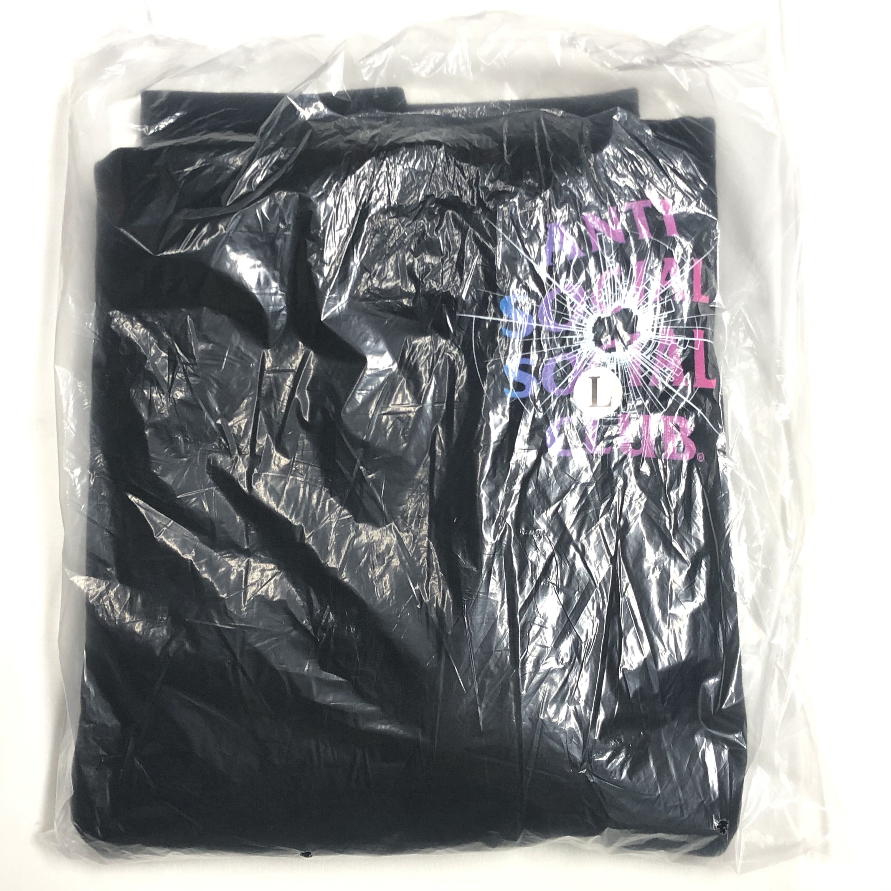 Anti Social Social Club DS ASSC Shattered Glass Logo Theories Black Hoodie bape kith Size US L / EU 52-54 / 3 - 2 Thumbnail