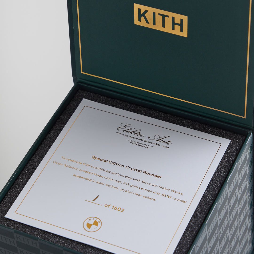 BMW × Kith Kith & Victor Solomon BMW Crystal Roundel Limited #251/1602 Size ONE SIZE - 19 Thumbnail