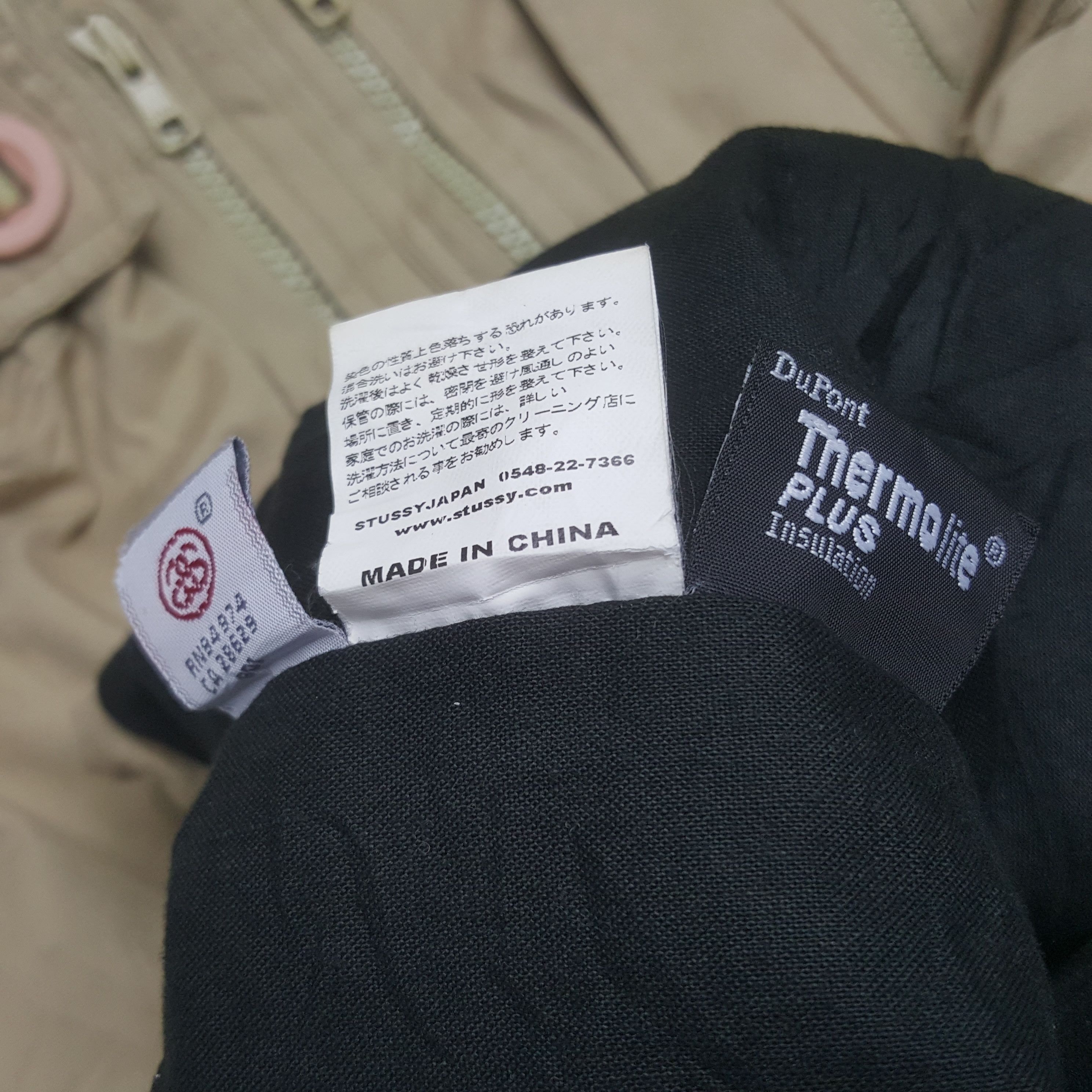 Stussy × Vintage Vintage Stussy Custom Art Logo Jacket Size US L / EU 52-54 / 3 - 10 Thumbnail