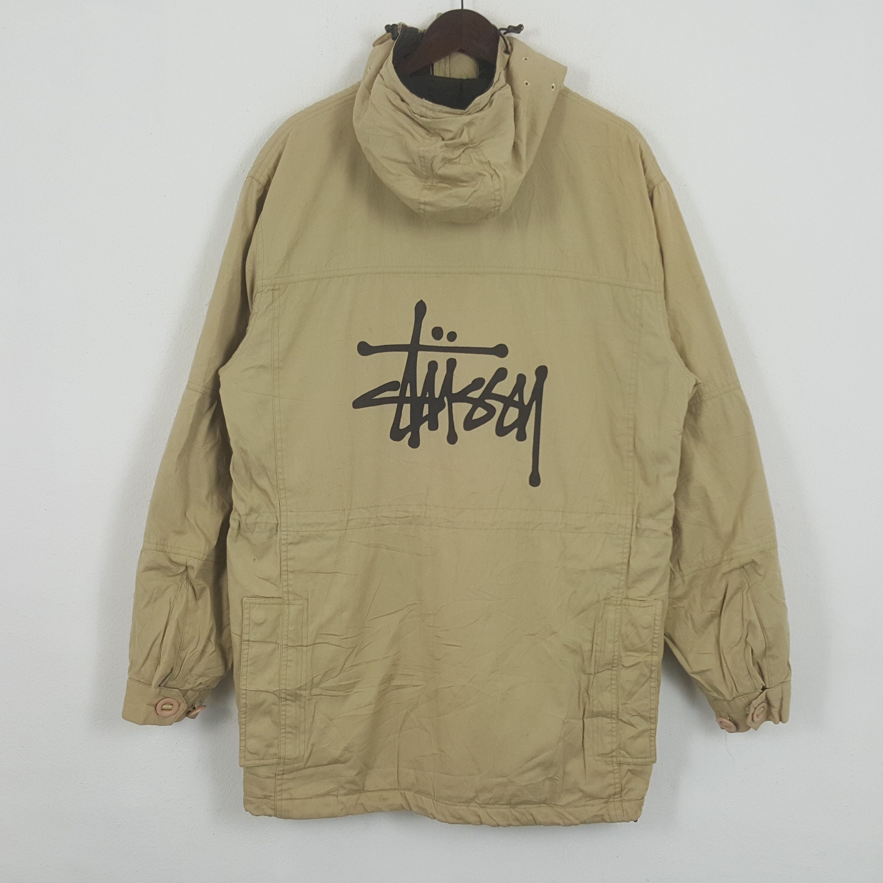 Stussy × Vintage Vintage Stussy Custom Art Logo Jacket Size US L / EU 52-54 / 3 - 1 Thumbnail