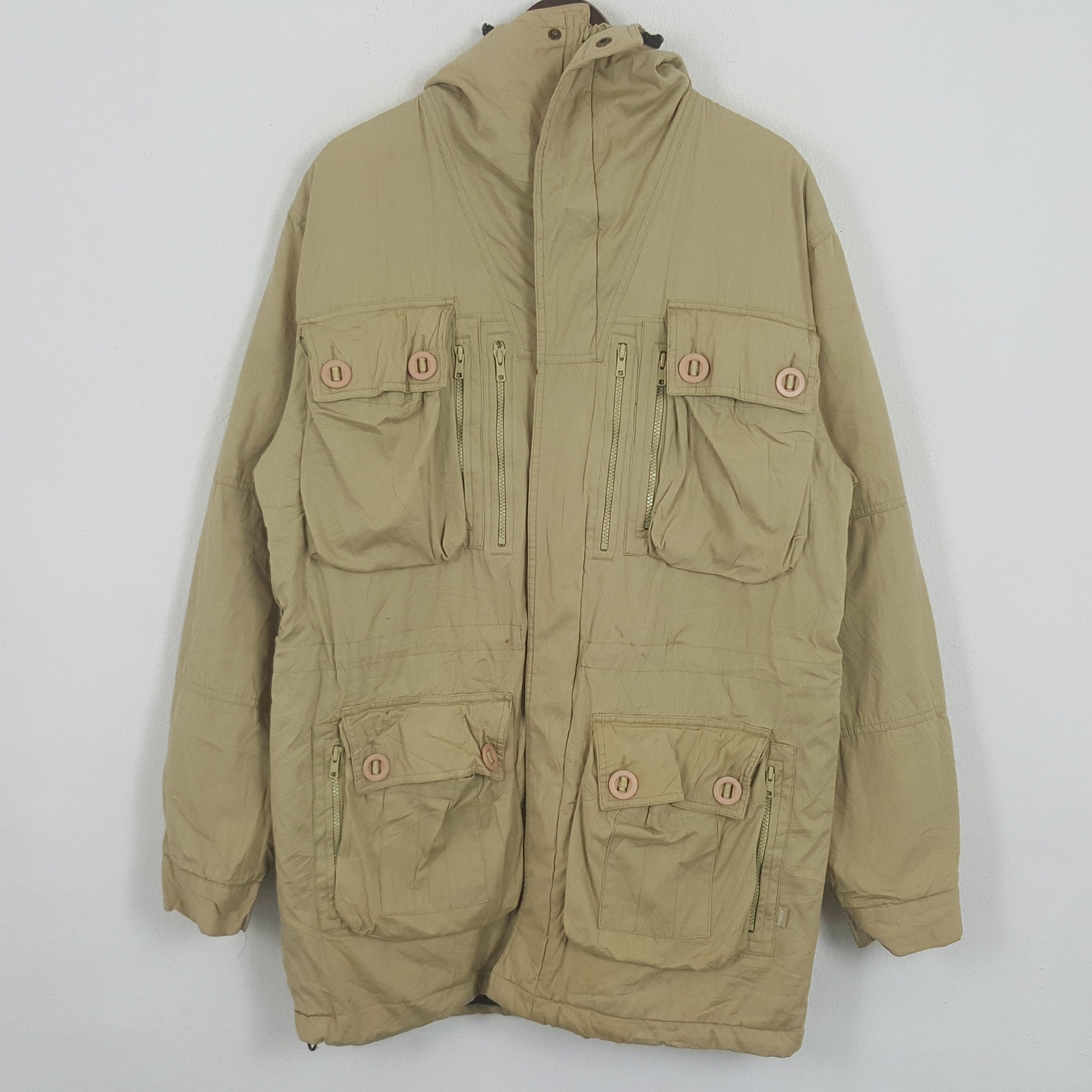 Stussy × Vintage Vintage Stussy Custom Art Logo Jacket Size US L / EU 52-54 / 3 - 3 Thumbnail