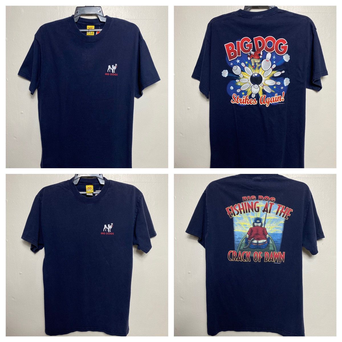 Big Dogs Vintage💥 Big Dogs Y2K (Combo 2 pieces) Size US L / EU 52-54 / 3 - 1 Thumbnail
