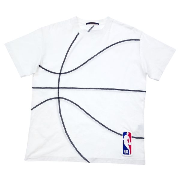 Louis Vuitton Louis Vuitton x NBA Embroidered T Shirt