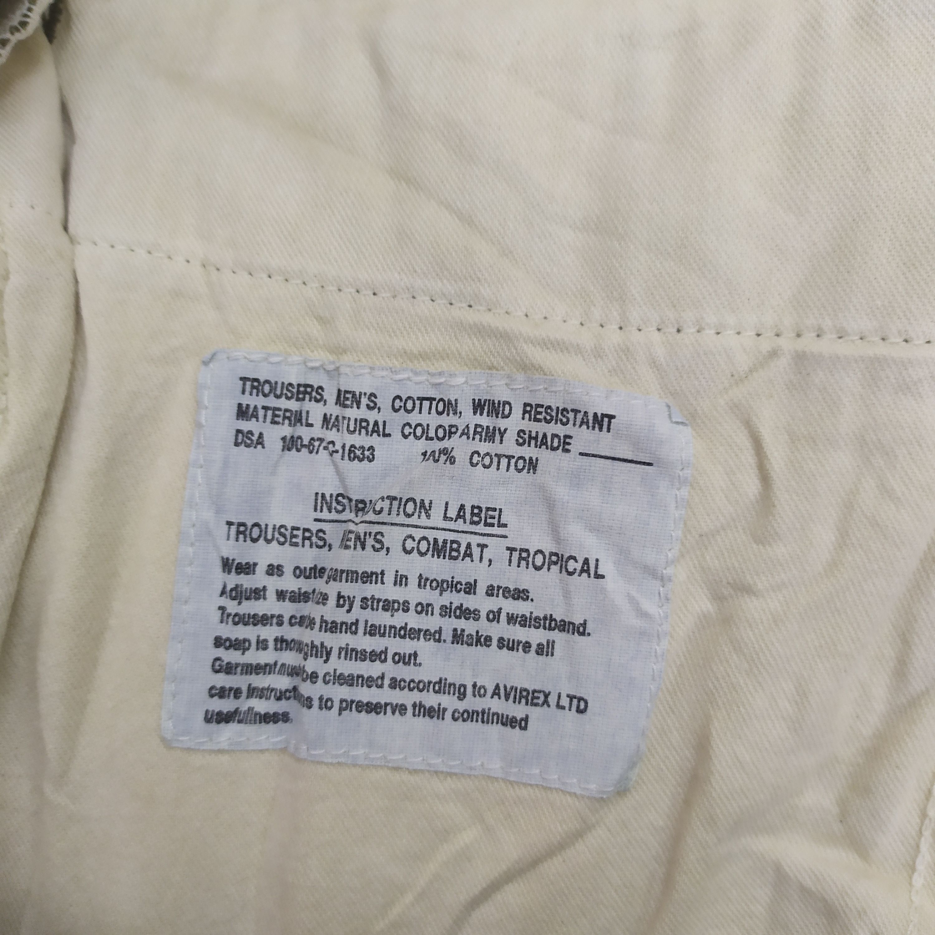 Avirex AVIREX FADED CARGO PANTS Size US 29 - 15 Thumbnail