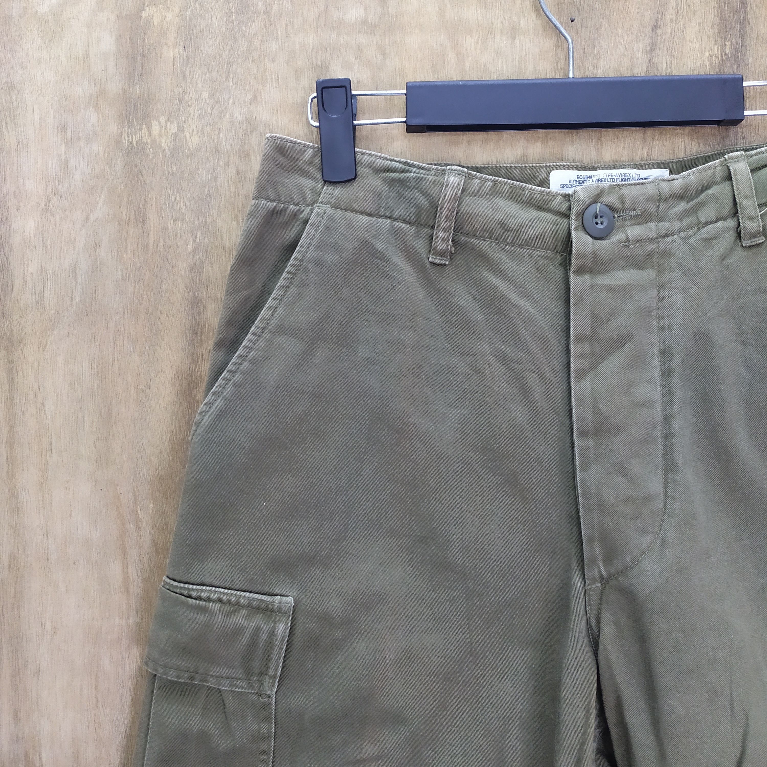 Avirex AVIREX FADED CARGO PANTS Size US 29 - 3 Thumbnail