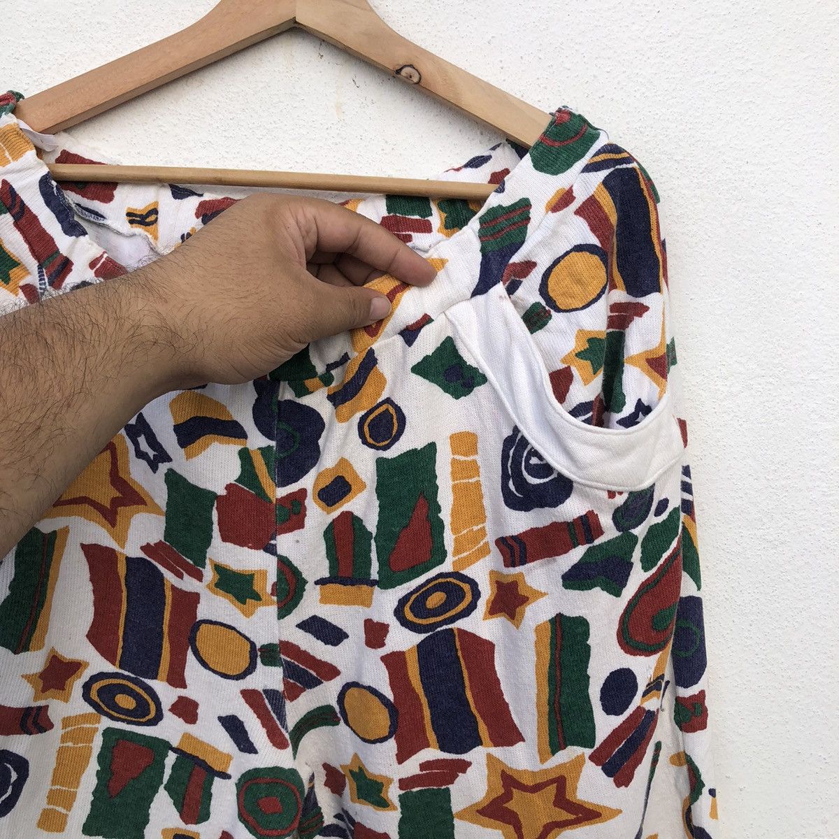 Art Comes First RARE DESIGN FULL PRINT PANTS BY FAMOUS DESIGNER STUDIONG Size US 30 / EU 46 - 5 Thumbnail