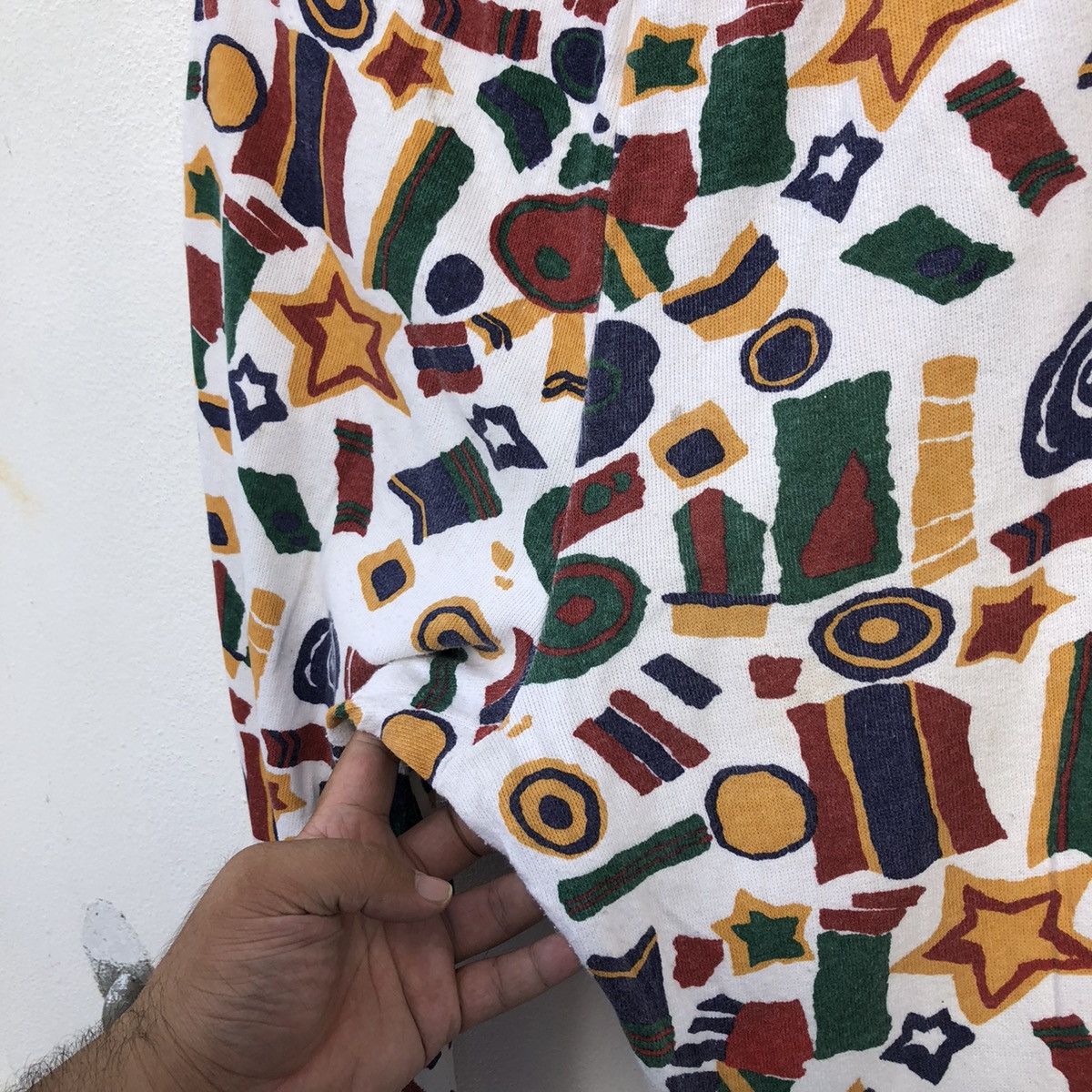 Art Comes First RARE DESIGN FULL PRINT PANTS BY FAMOUS DESIGNER STUDIONG Size US 30 / EU 46 - 10 Thumbnail