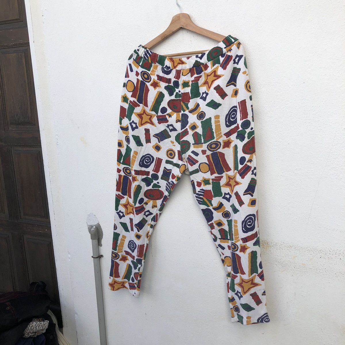 Art Comes First RARE DESIGN FULL PRINT PANTS BY FAMOUS DESIGNER STUDIONG Size US 30 / EU 46 - 8 Thumbnail