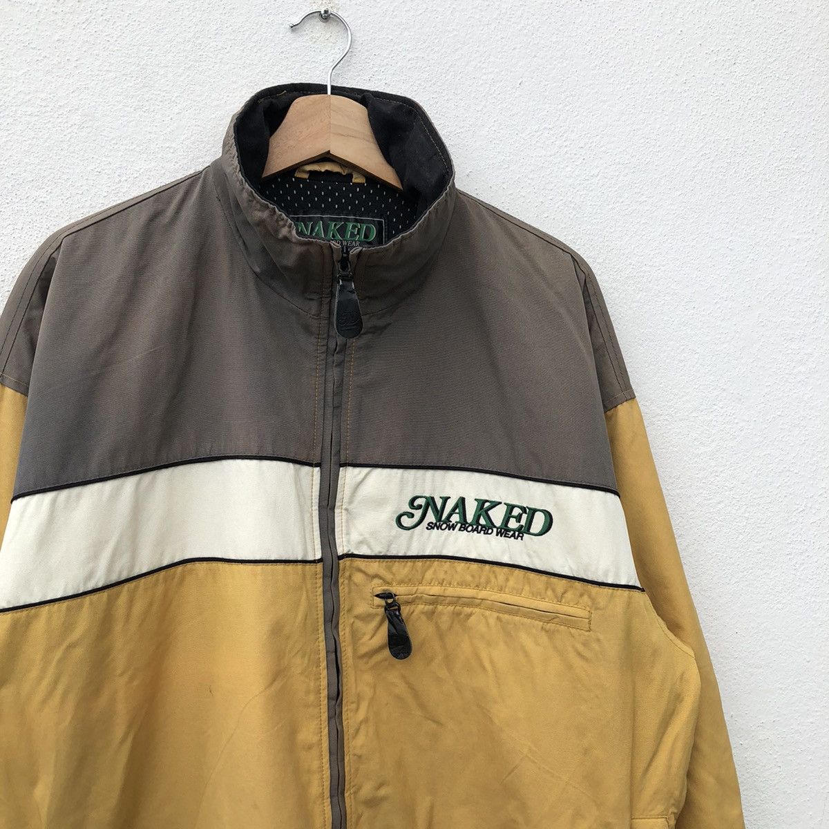 Japanese Brand VINTAGE NAKED SKI JACKET RARE STYLE BONDAGE MADE IN JAPAN Size US L / EU 52-54 / 3 - 3 Thumbnail