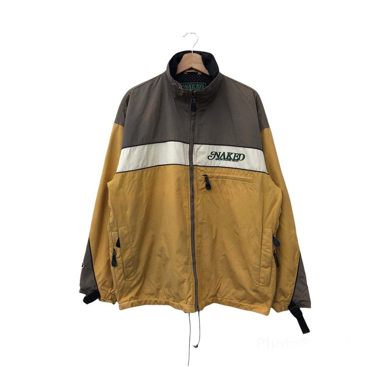 Japanese Brand VINTAGE NAKED SKI JACKET RARE STYLE BONDAGE MADE IN JAPAN Size US L / EU 52-54 / 3 - 1 Thumbnail