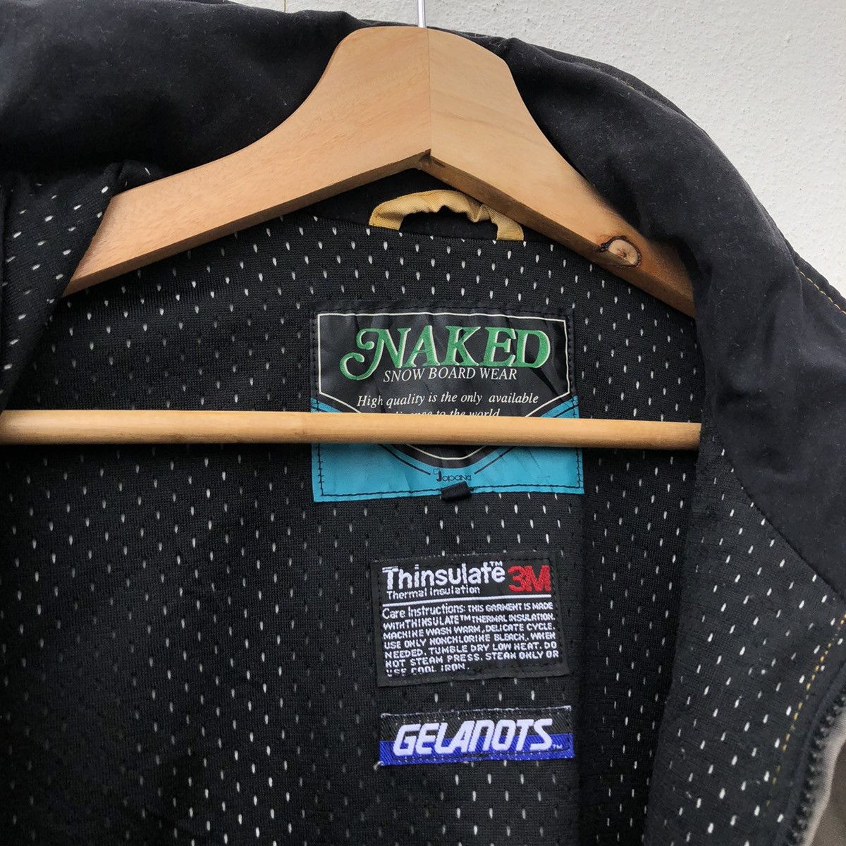 Japanese Brand VINTAGE NAKED SKI JACKET RARE STYLE BONDAGE MADE IN JAPAN Size US L / EU 52-54 / 3 - 12 Thumbnail