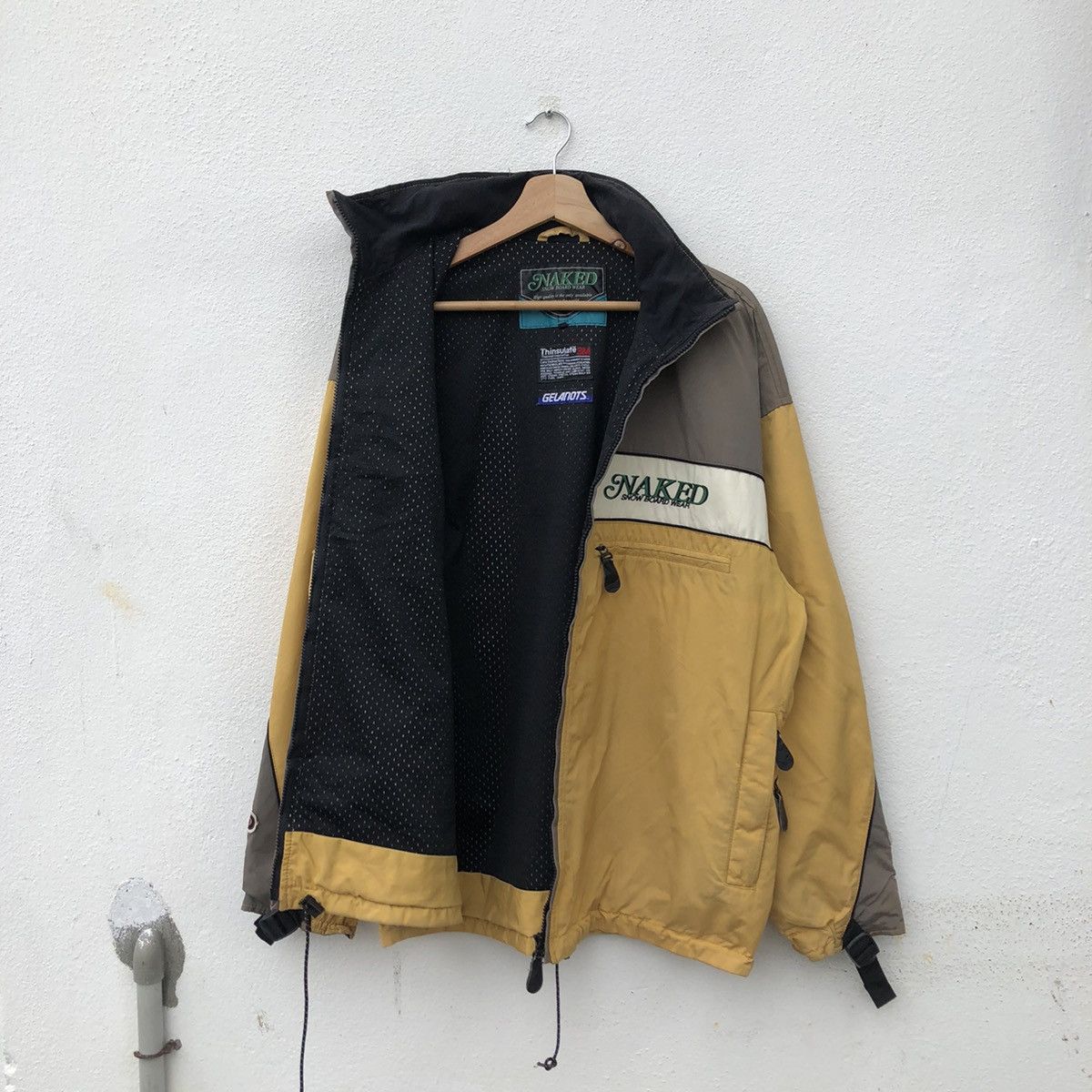 Japanese Brand VINTAGE NAKED SKI JACKET RARE STYLE BONDAGE MADE IN JAPAN Size US L / EU 52-54 / 3 - 11 Thumbnail