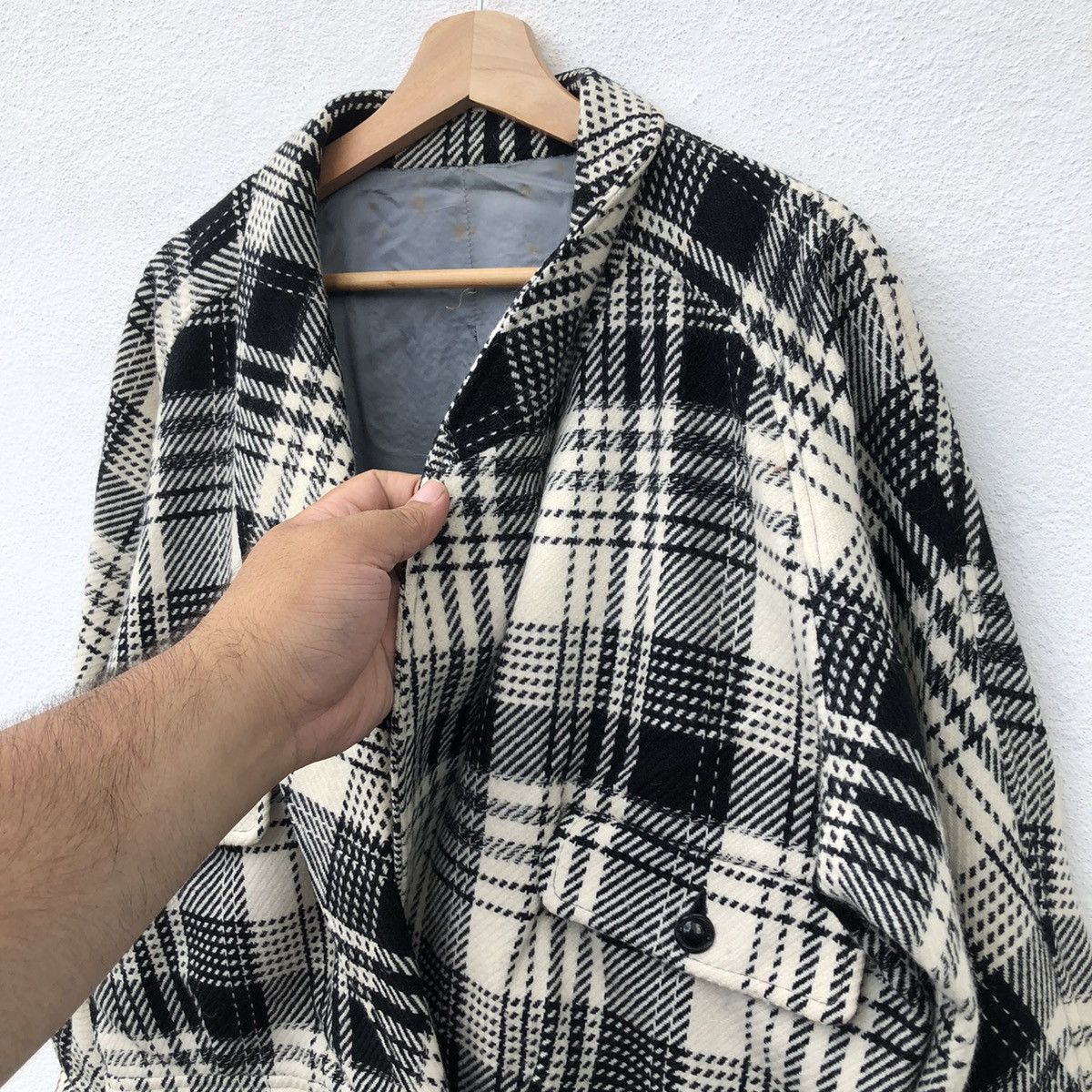 Japanese Brand VINTAGE BOMBER STYLE JACKET TARTAN DESIGN RARE STYLE Size US M / EU 48-50 / 2 - 9 Thumbnail