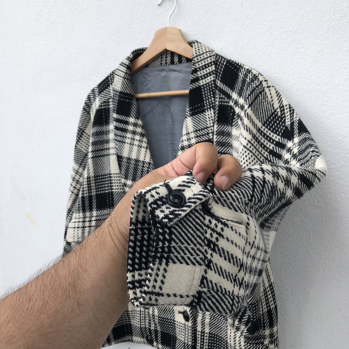 Japanese Brand VINTAGE BOMBER STYLE JACKET TARTAN DESIGN RARE STYLE Size US M / EU 48-50 / 2 - 8 Thumbnail