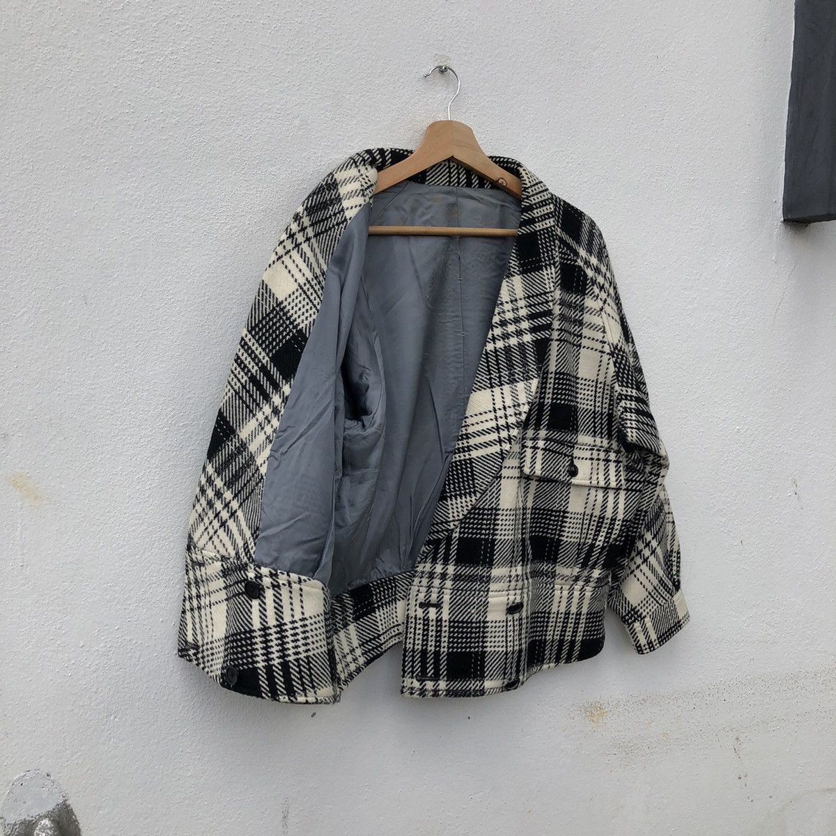 Japanese Brand VINTAGE BOMBER STYLE JACKET TARTAN DESIGN RARE STYLE Size US M / EU 48-50 / 2 - 14 Thumbnail