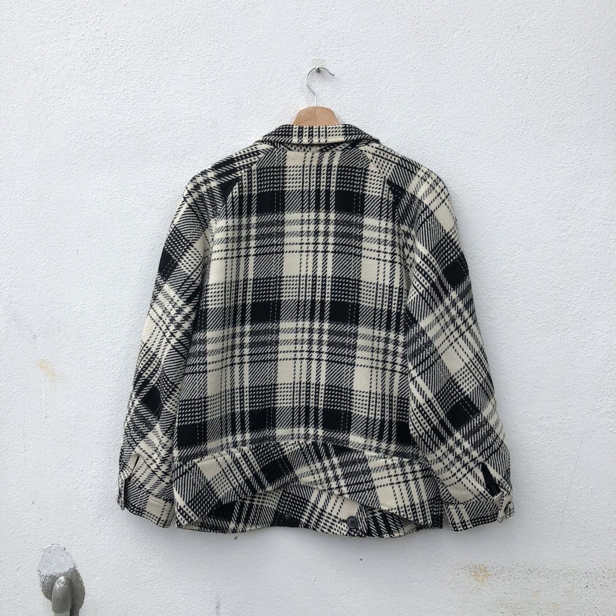 Japanese Brand VINTAGE BOMBER STYLE JACKET TARTAN DESIGN RARE STYLE Size US M / EU 48-50 / 2 - 11 Thumbnail