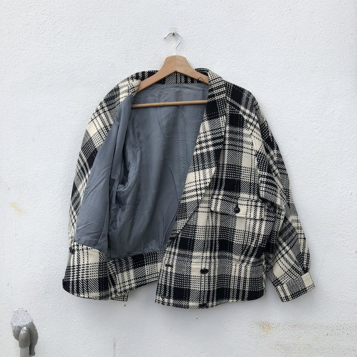 Japanese Brand VINTAGE BOMBER STYLE JACKET TARTAN DESIGN RARE STYLE Size US M / EU 48-50 / 2 - 13 Thumbnail