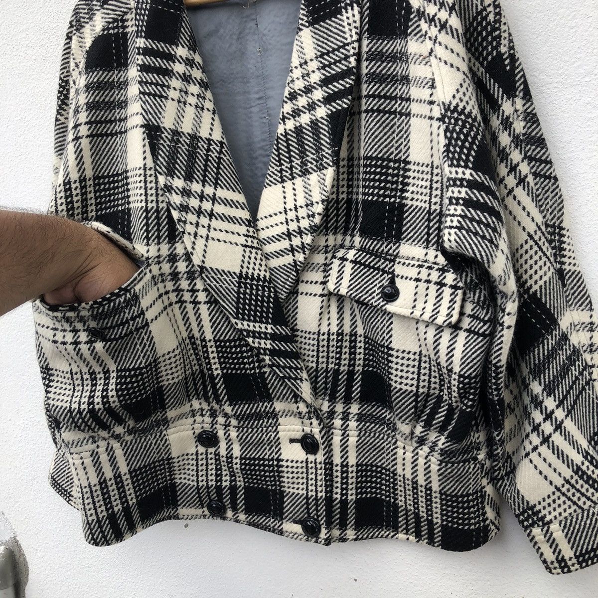 Japanese Brand VINTAGE BOMBER STYLE JACKET TARTAN DESIGN RARE STYLE Size US M / EU 48-50 / 2 - 10 Thumbnail