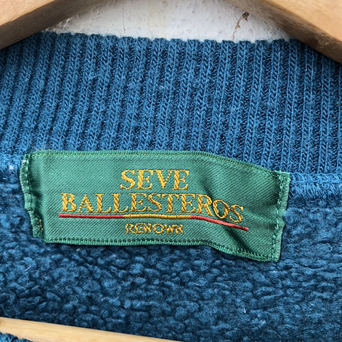 Japanese Brand VINTAGE SWEATSHIRT SEVE BALLESTEROS RENOWN BIG LOGO Size US M / EU 48-50 / 2 - 6 Thumbnail