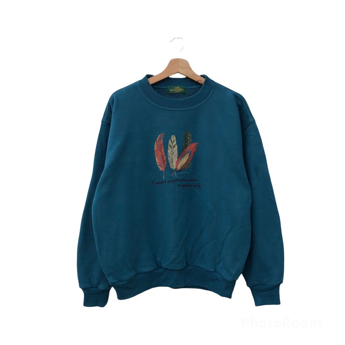 Japanese Brand VINTAGE SWEATSHIRT SEVE BALLESTEROS RENOWN BIG LOGO Size US M / EU 48-50 / 2 - 1 Thumbnail