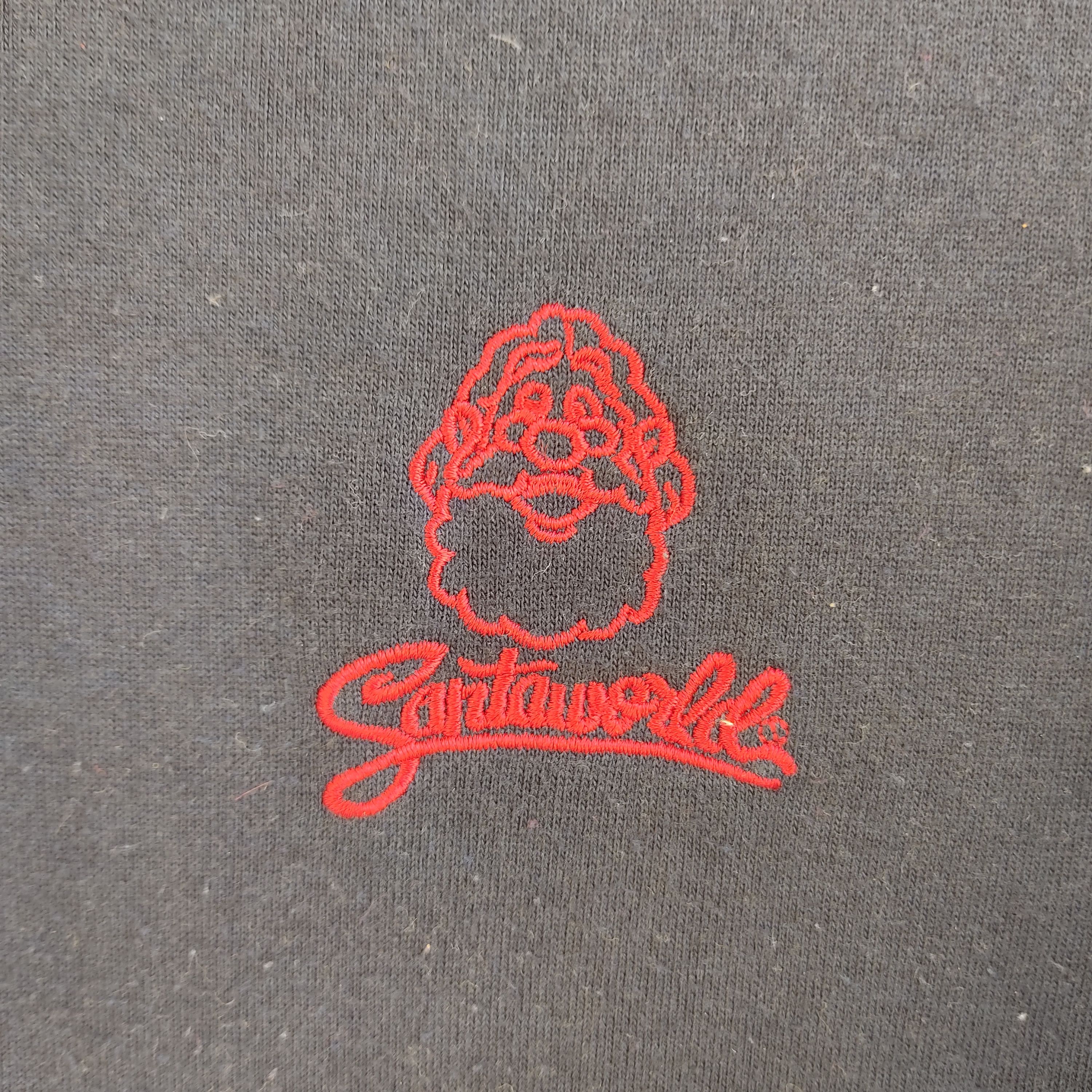 Japanese Brand Santaworld Big Logo Printed Blue Hoodie Size US L / EU 52-54 / 3 - 5 Thumbnail