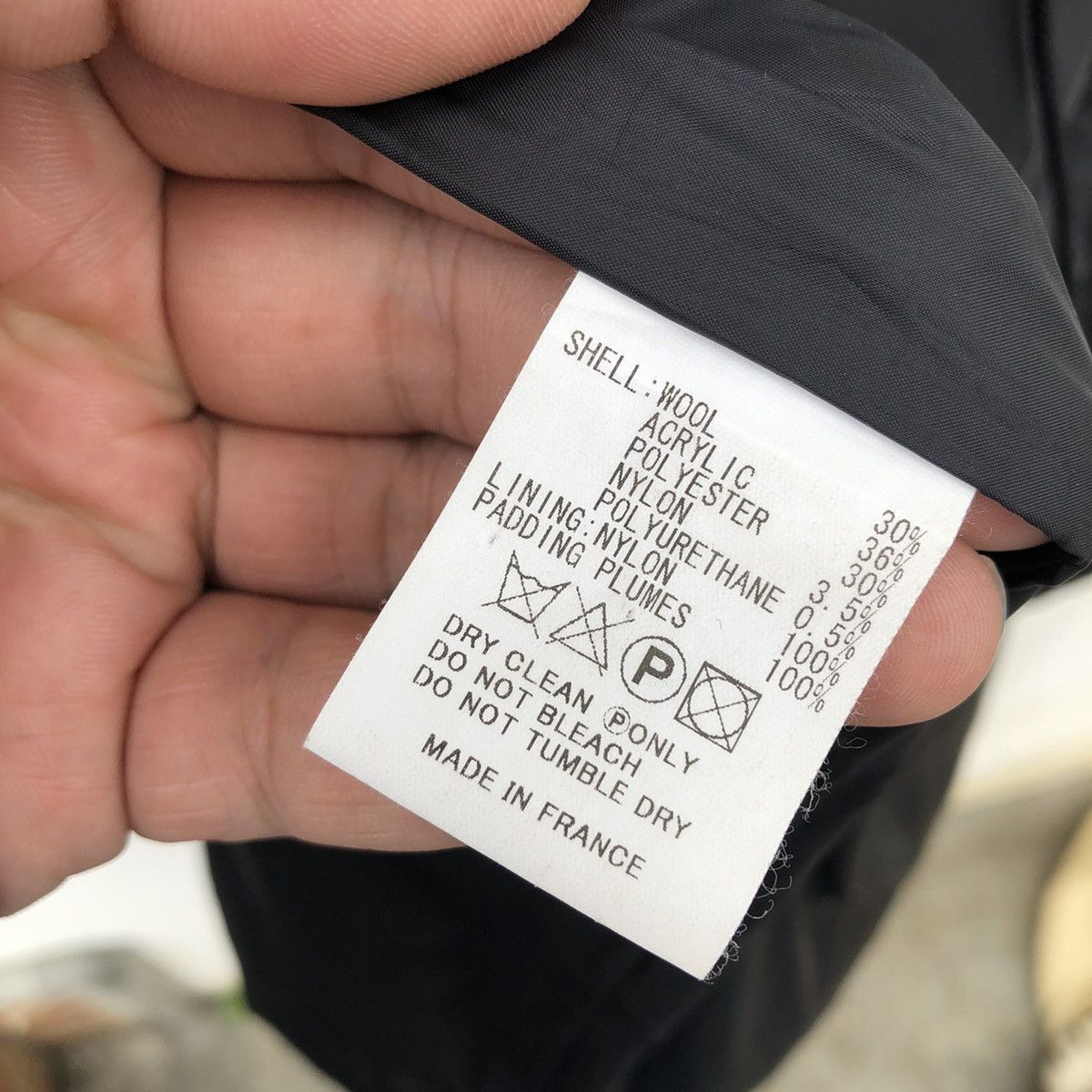 Japanese Brand QUILTED PUFFER JACKET DENIM ARMEN MADE IN FRANCE Size US M / EU 48-50 / 2 - 13 Thumbnail
