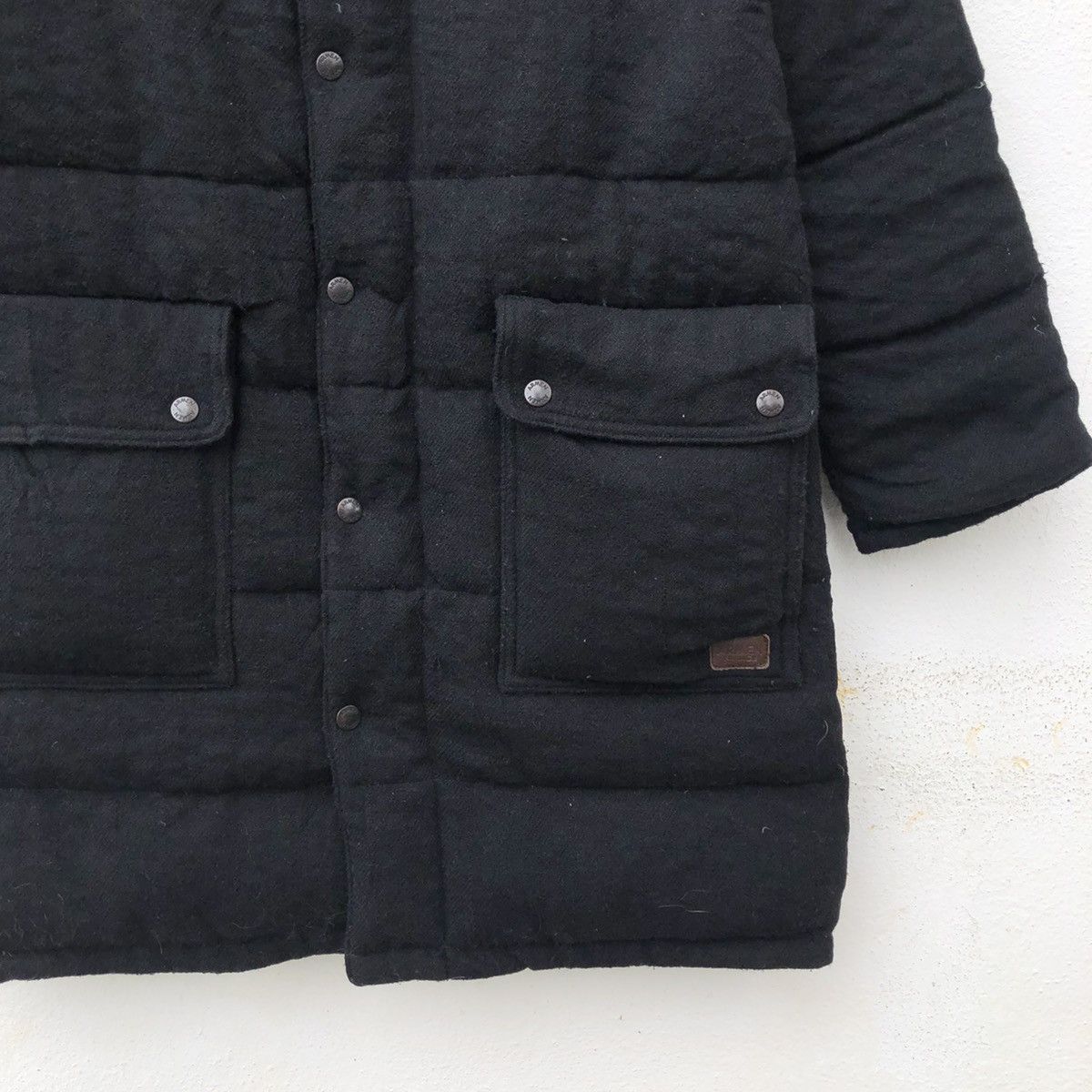 Japanese Brand QUILTED PUFFER JACKET DENIM ARMEN MADE IN FRANCE Size US M / EU 48-50 / 2 - 3 Thumbnail