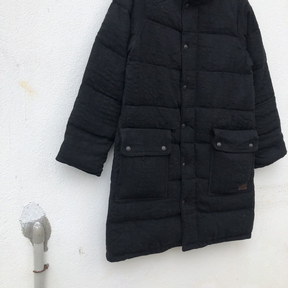 Japanese Brand QUILTED PUFFER JACKET DENIM ARMEN MADE IN FRANCE Size US M / EU 48-50 / 2 - 4 Thumbnail