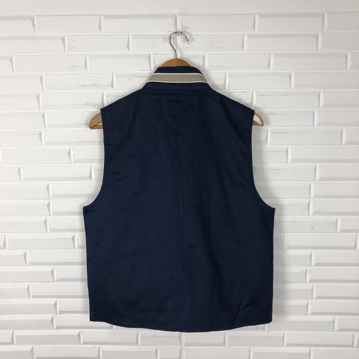 Japanese Brand UTILITY ZIPPER VEST IMAGE WORK Size US M / EU 48-50 / 2 - 6 Thumbnail