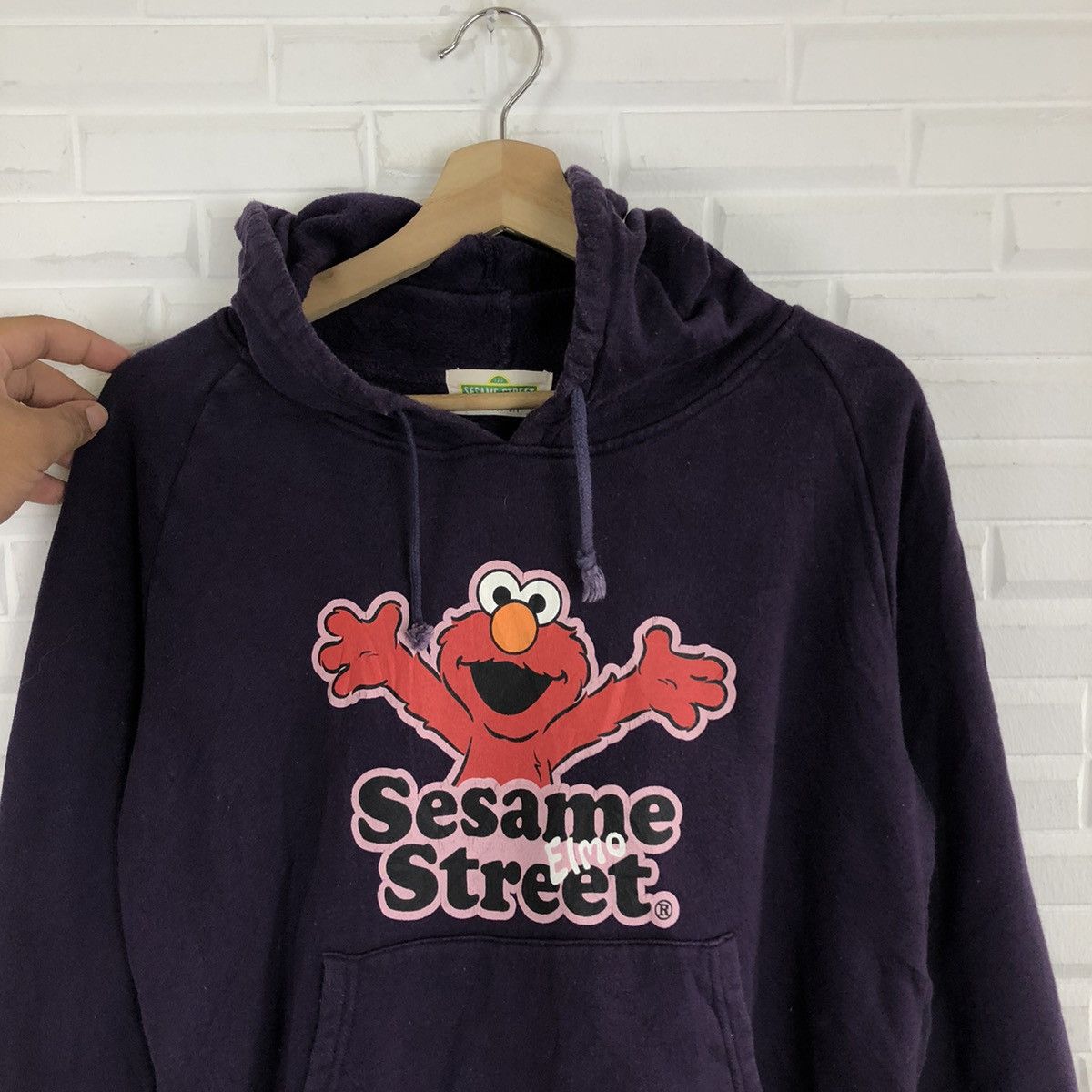 Cartoon Network VINTAGE HOODIE SWEATER SESAME STREET Size US L / EU 52-54 / 3 - 4 Thumbnail