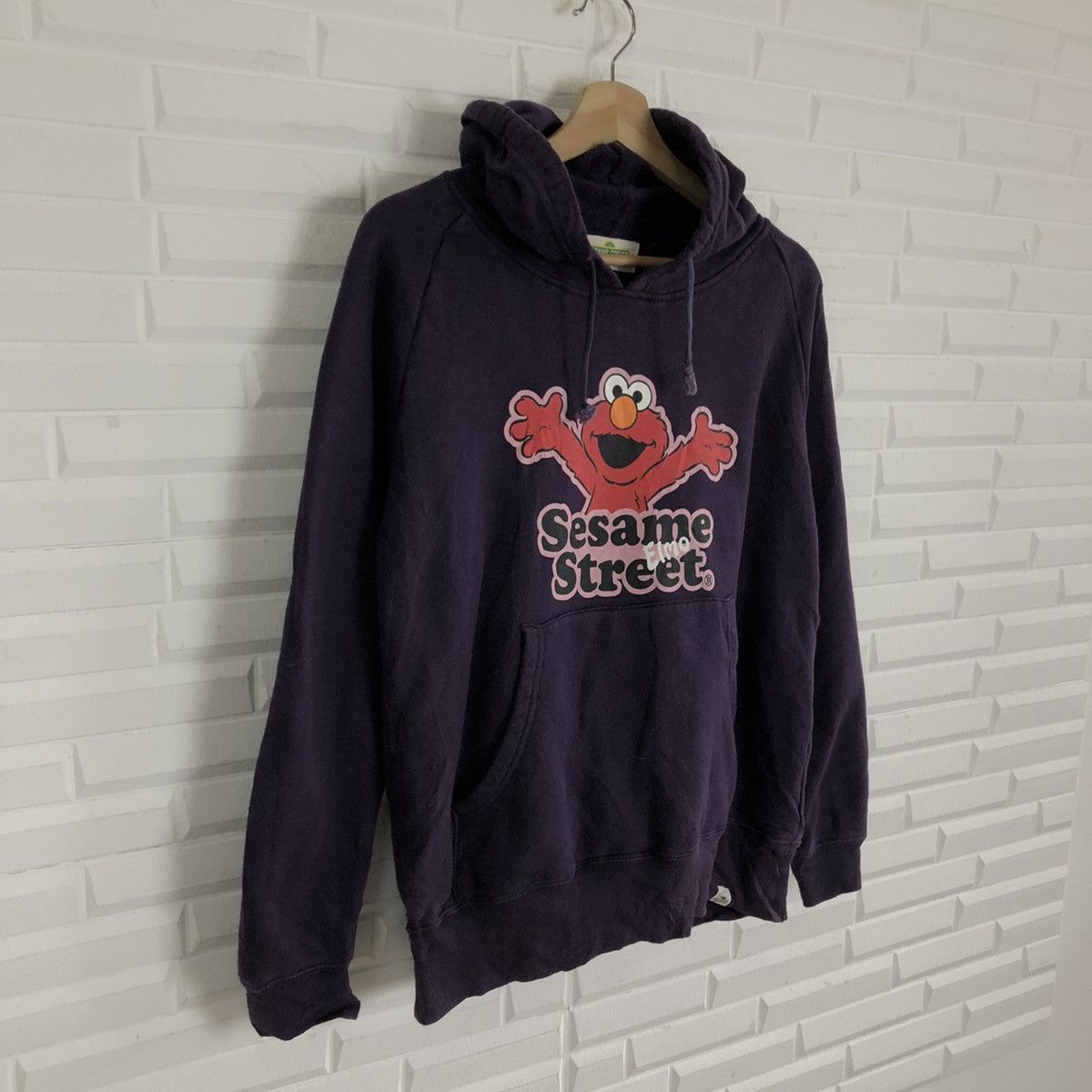 Cartoon Network VINTAGE HOODIE SWEATER SESAME STREET Size US L / EU 52-54 / 3 - 2 Thumbnail