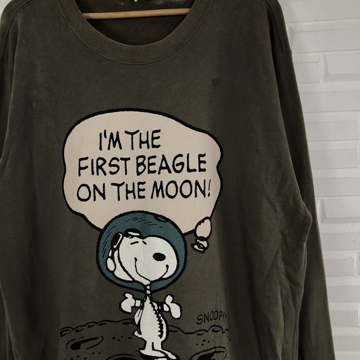 Cartoon Network VINTAGE SNOOPY SWEATSHIRT BIG LOGO STREET FASHION Size US XL / EU 56 / 4 - 4 Thumbnail
