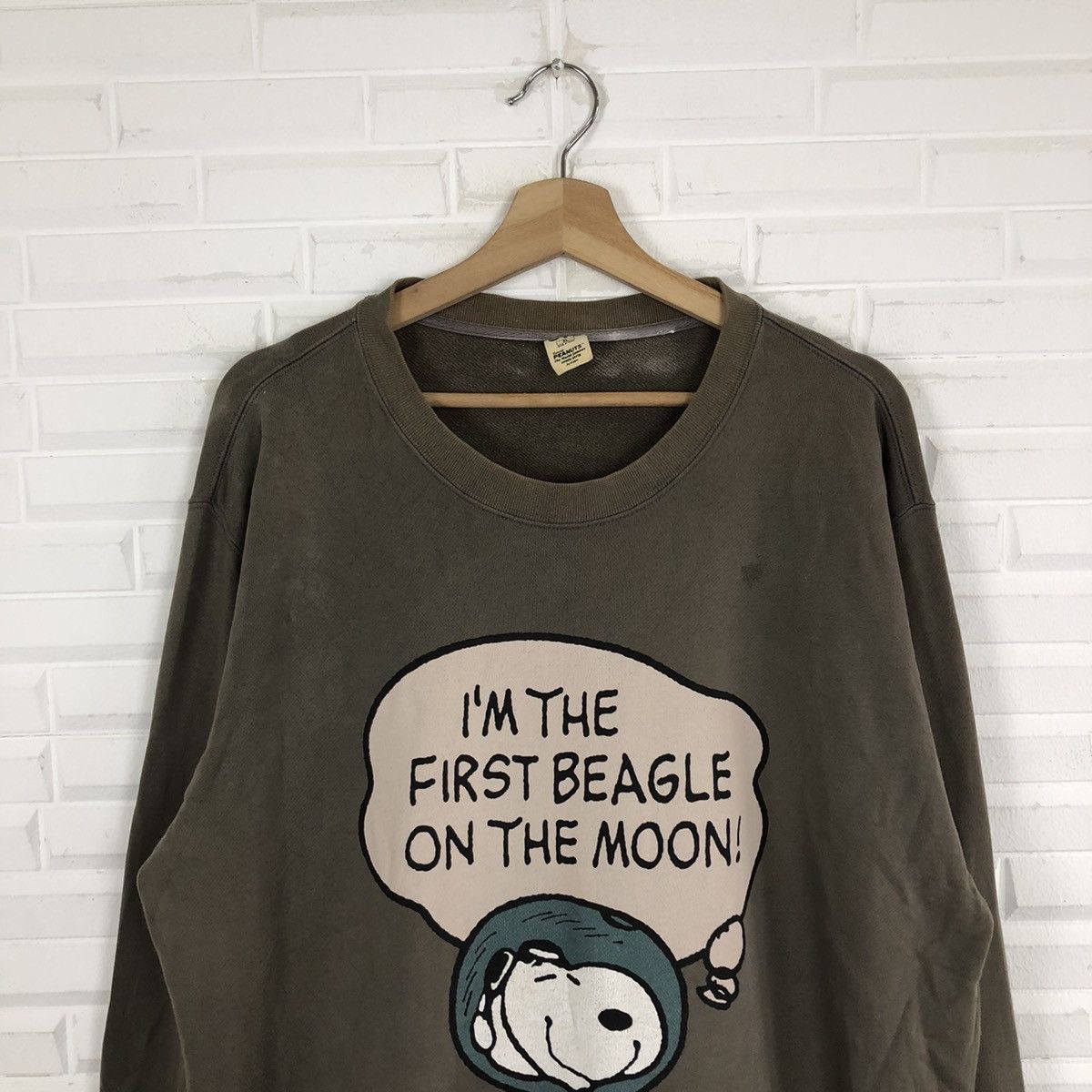 Cartoon Network VINTAGE SNOOPY SWEATSHIRT BIG LOGO STREET FASHION Size US XL / EU 56 / 4 - 2 Thumbnail