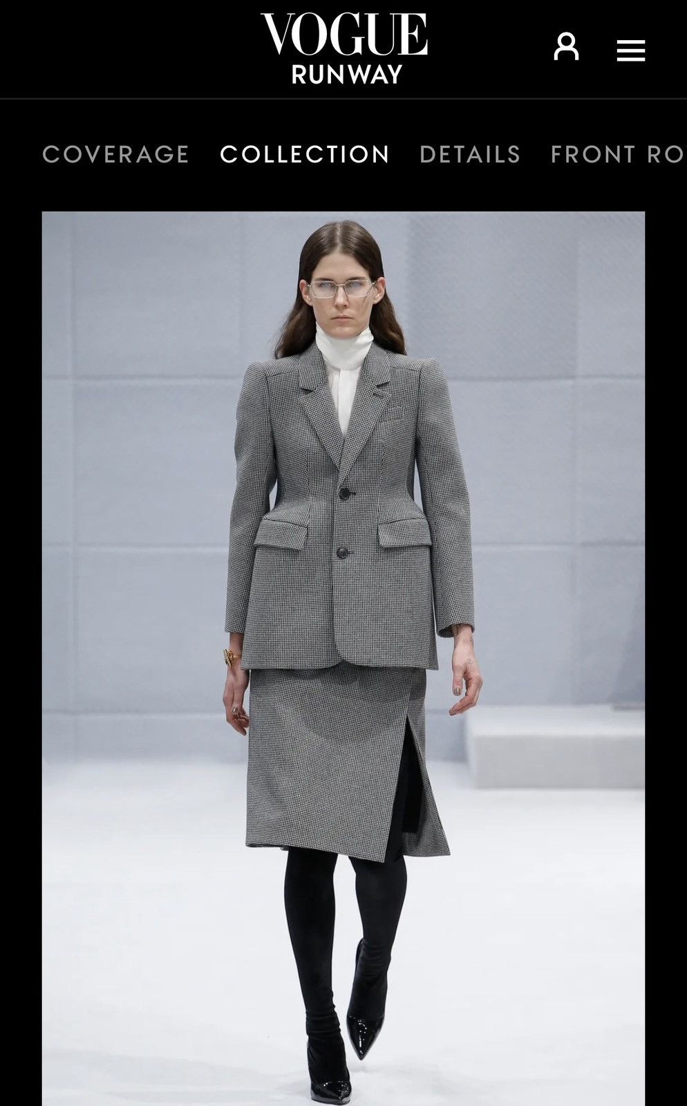 アウターその他 BALENCIAGA Woman Blazer Grey 751752TOU90 1240 Balenciaga cut-way Blazer | Grey | FARFETCH