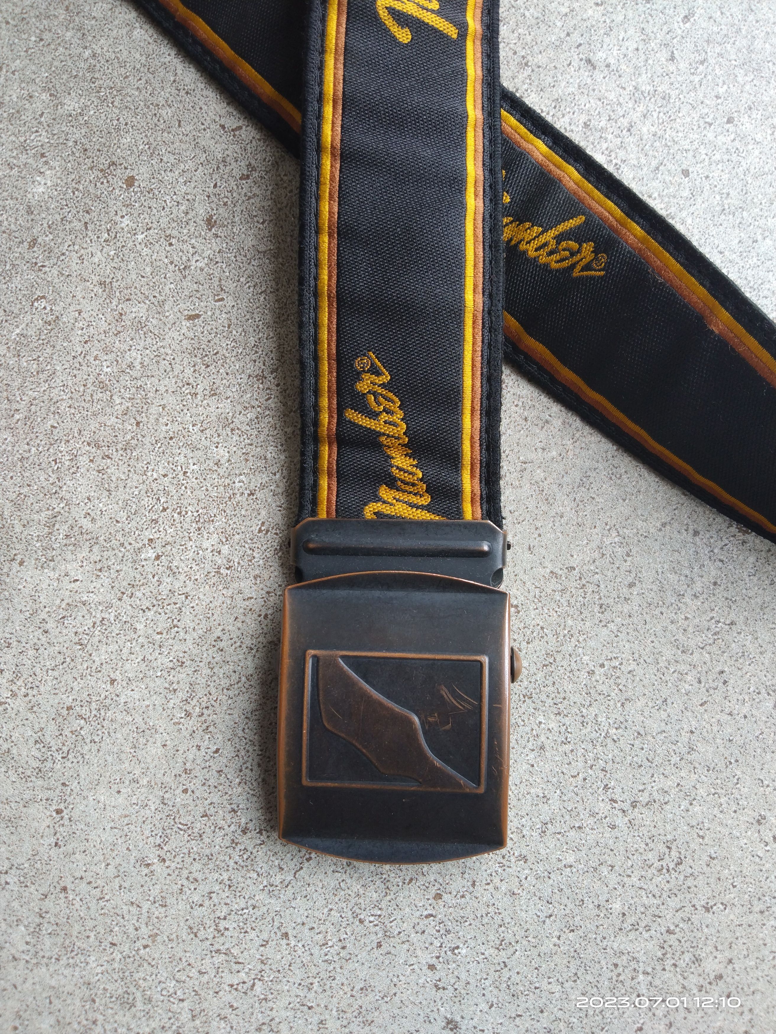 Number (N)ine OG🔥NUMBER (N) SPELLOUT REVERSIBLE LEATHER BELT Size ONE SIZE - 3 Thumbnail
