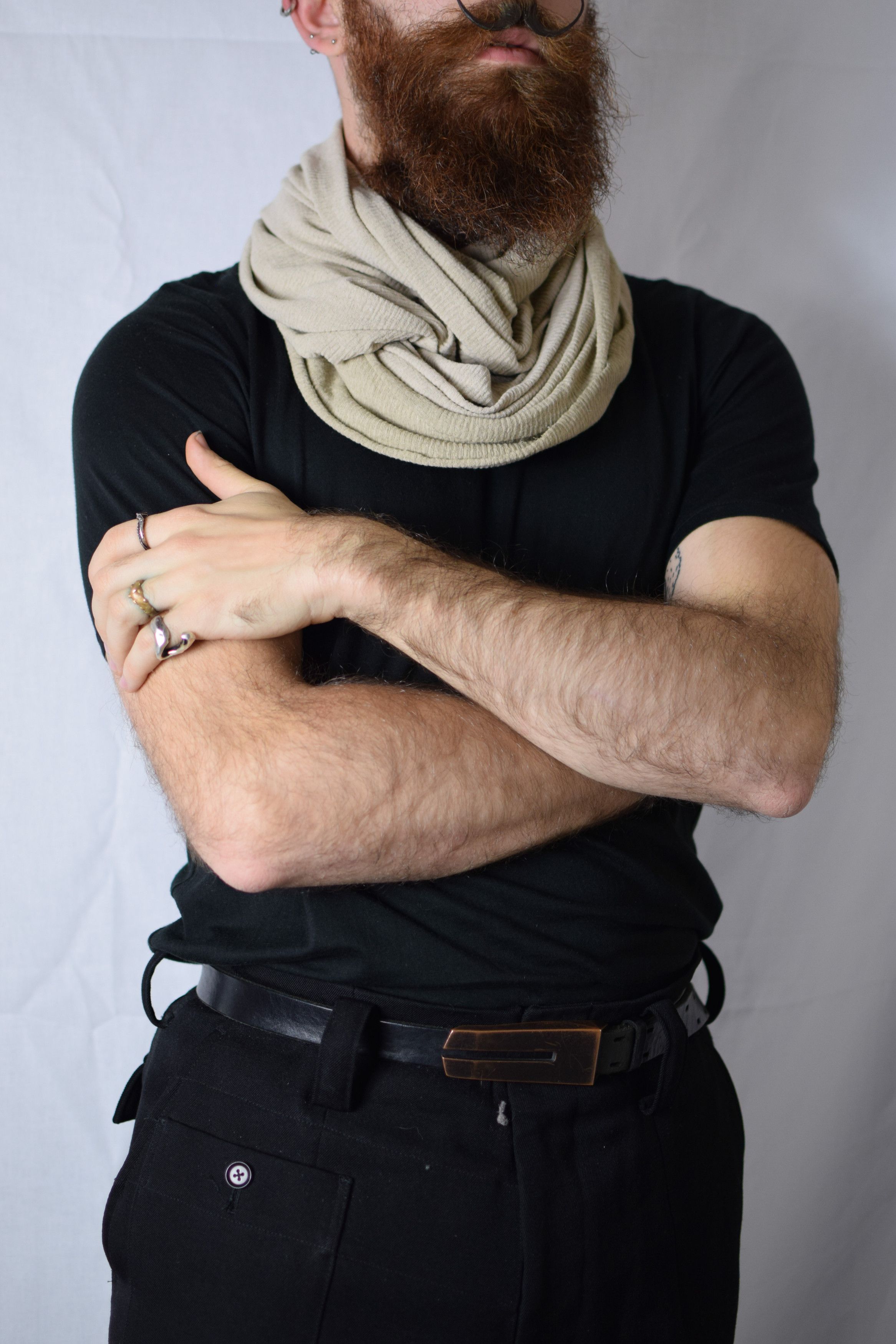 Julius Julius SS20 Afangar Loop Scarf - 697STU2 Size ONE SIZE - 4 Thumbnail
