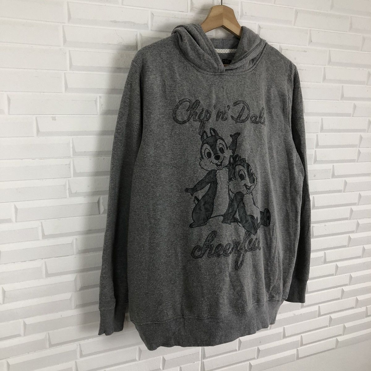 Cartoon Network VINTAGE HOODIE SWEATER DISNEY CHIP & DALE BIG LOGO Size US L / EU 52-54 / 3 - 2 Thumbnail