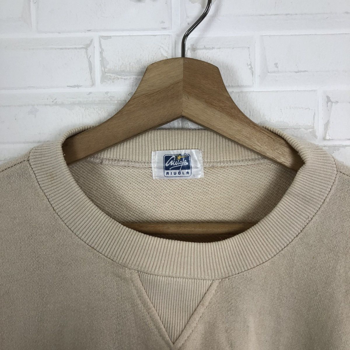 Japanese Brand VINTAGE RIVOLA SOUND OF WAVE BIGLOGO INSPIRED BY RAFF SIMON Size US L / EU 52-54 / 3 - 5 Thumbnail