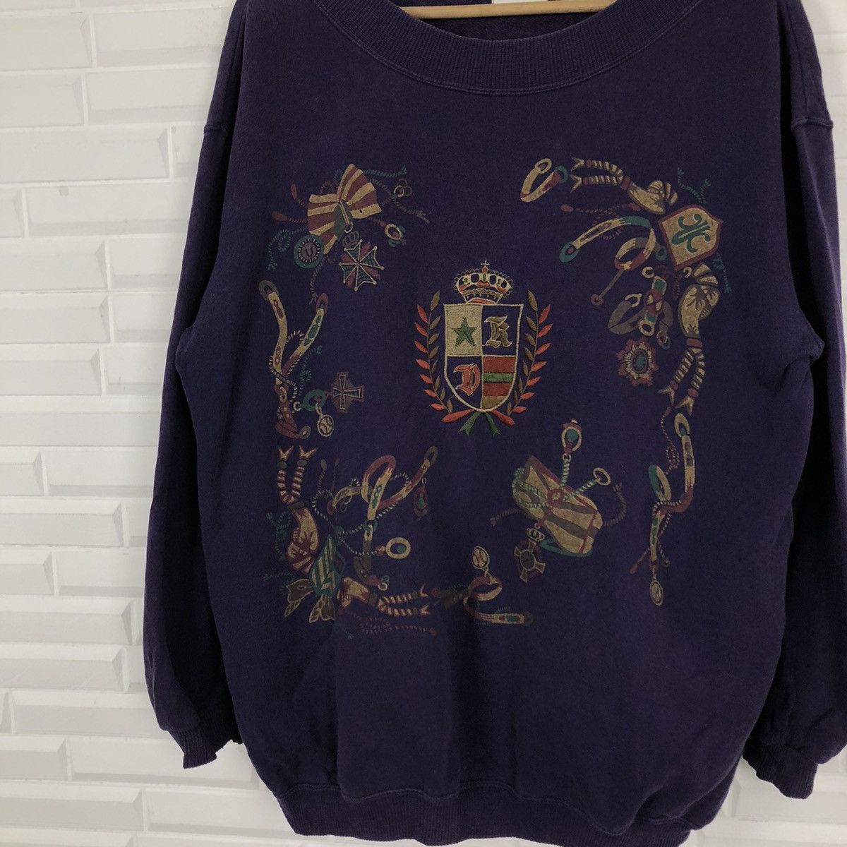 Japanese Brand VINTAGE SWEATSHIRT BIG LOGO PRESSENTIMENT Size US M / EU 48-50 / 2 - 4 Thumbnail