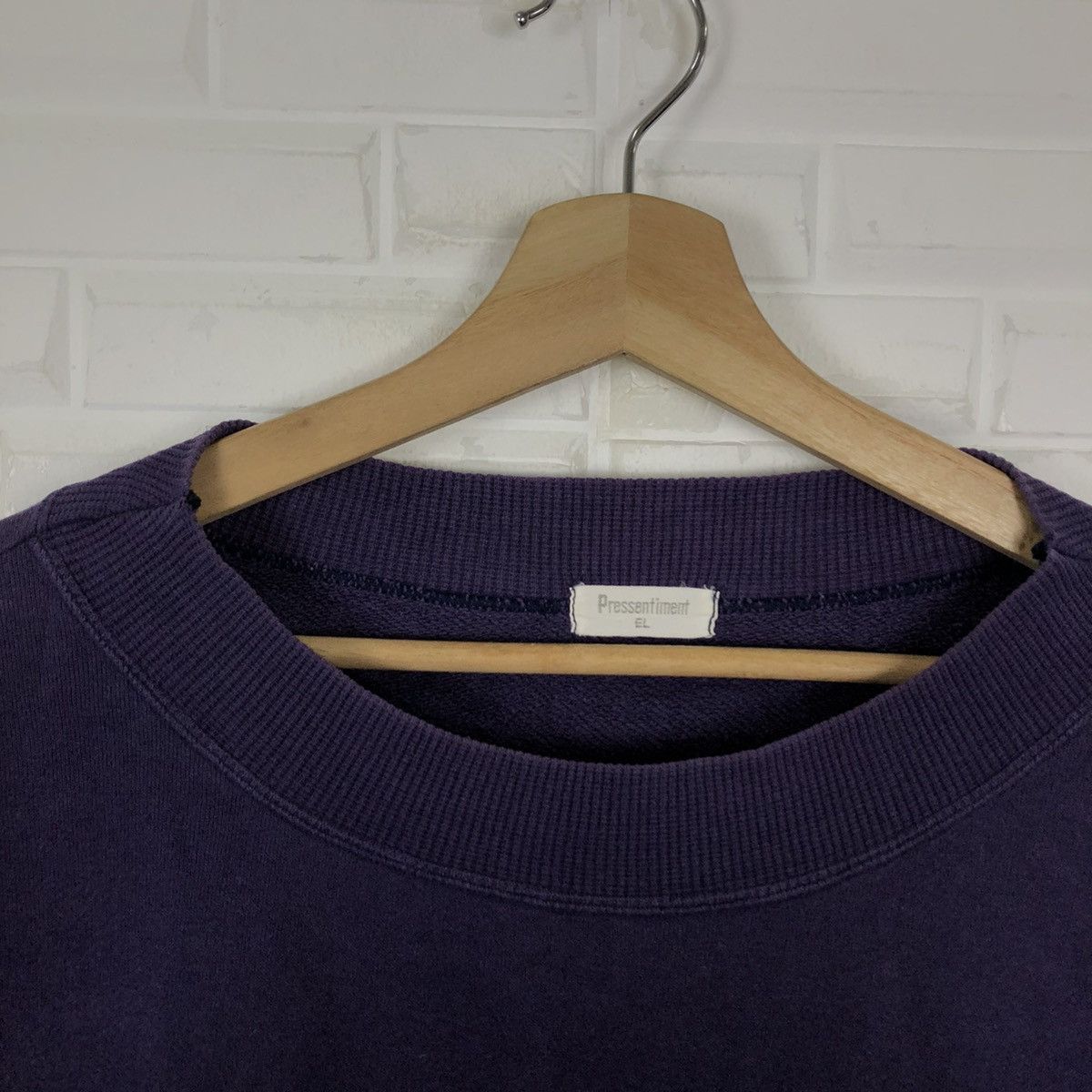 Japanese Brand VINTAGE SWEATSHIRT BIG LOGO PRESSENTIMENT Size US M / EU 48-50 / 2 - 8 Thumbnail