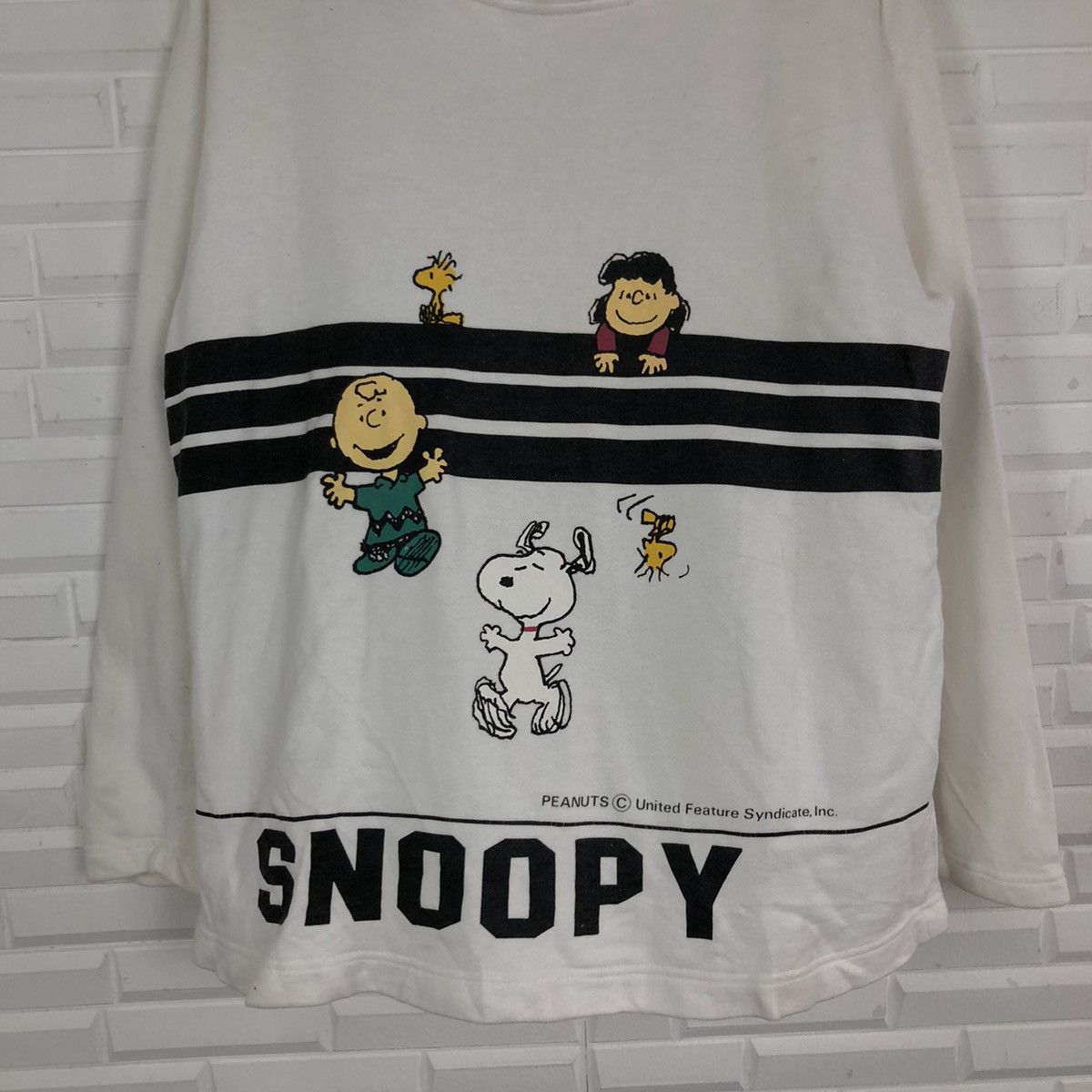 Cartoon Network VINTAGE PEANUTS SNOOPY CARTOON NETWORK BIG LOGO SWEATSHIRT Size US L / EU 52-54 / 3 - 3 Thumbnail