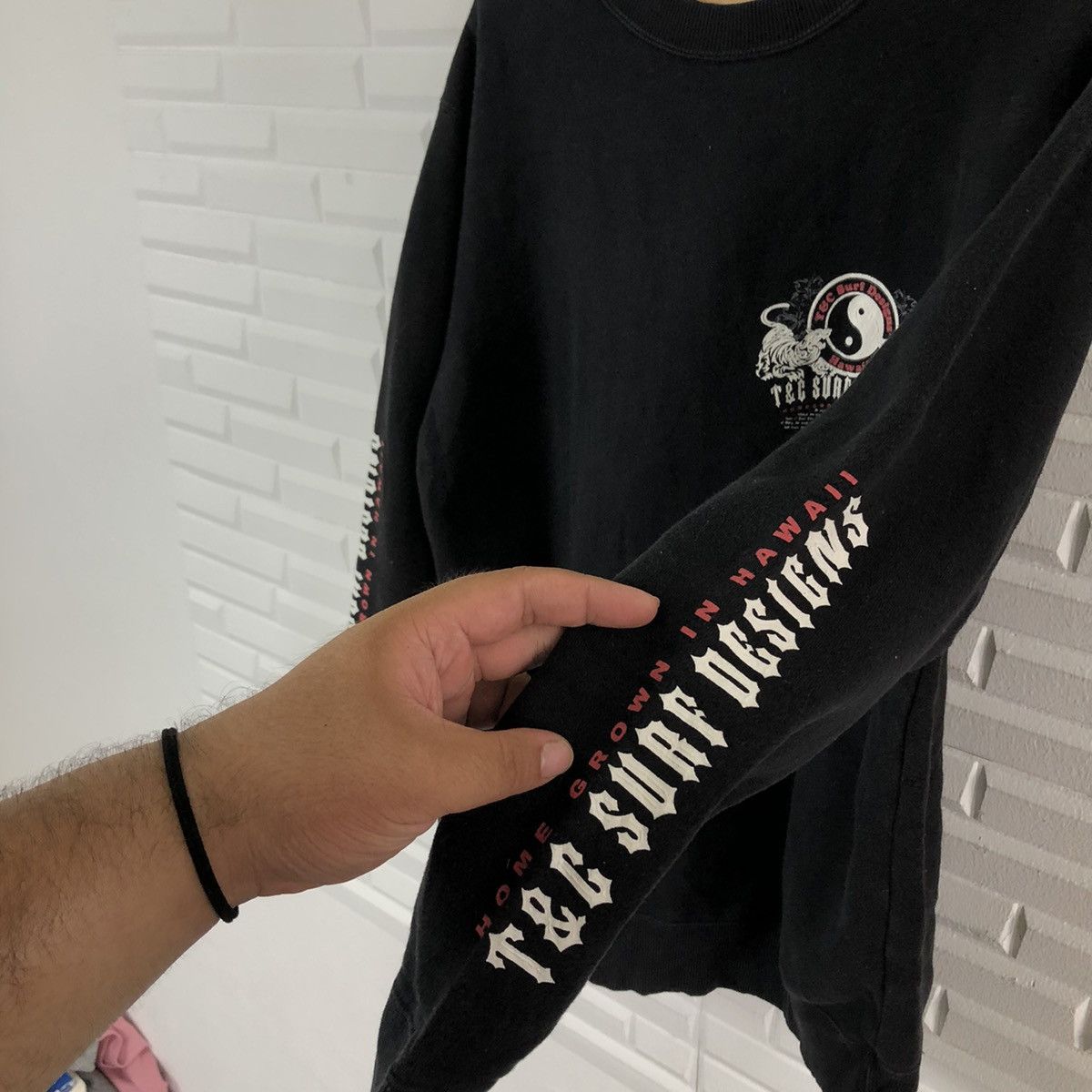 Japanese Brand T&C SURF DESIGNS BIG LOGO SWEATSHIRT RARE PUNK STYLE Size US XL / EU 56 / 4 - 7 Thumbnail