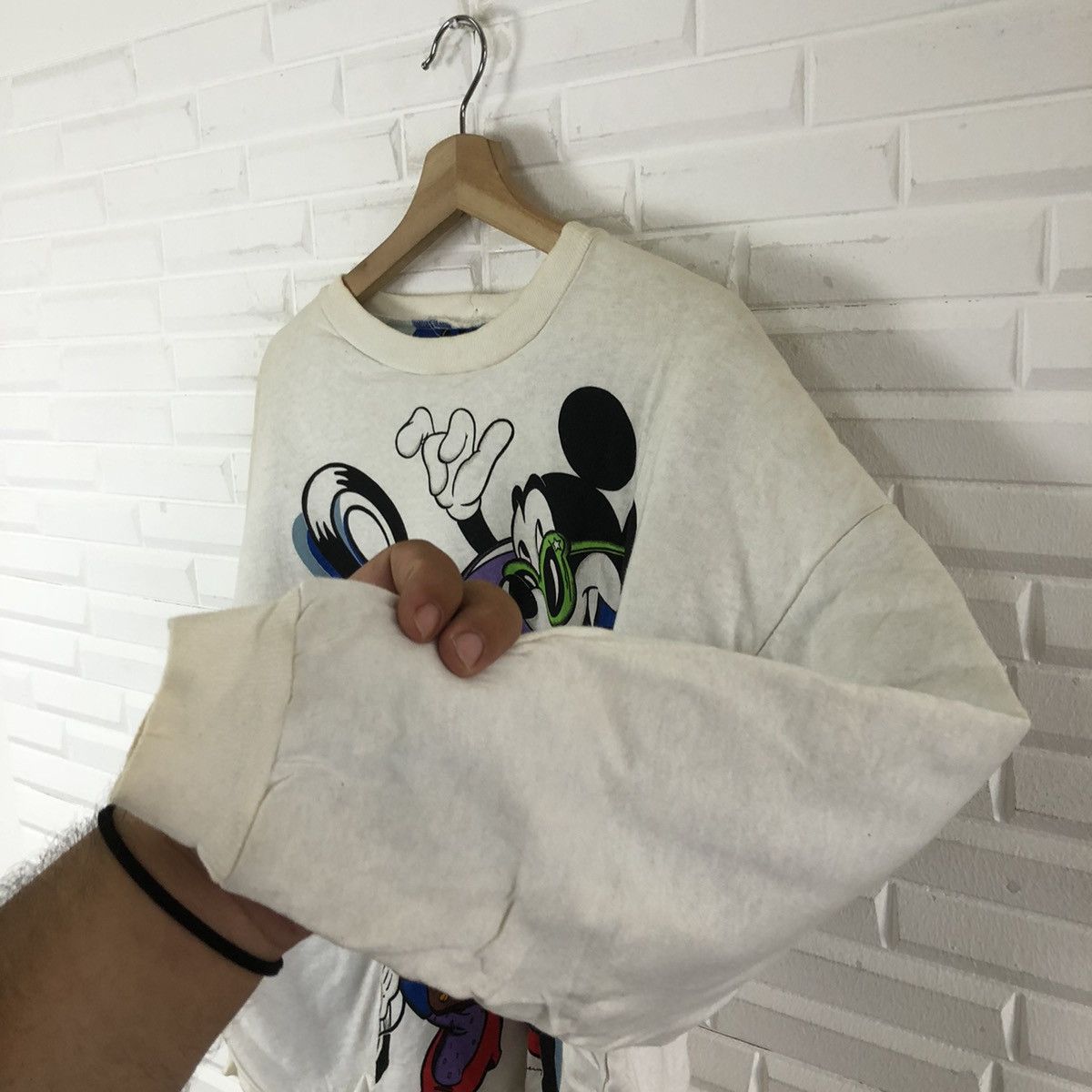 Cartoon Network VINTAGE MICKEY MOUSE BIG LOGO FULL PRINT RARE DESIGN Size US L / EU 52-54 / 3 - 7 Thumbnail