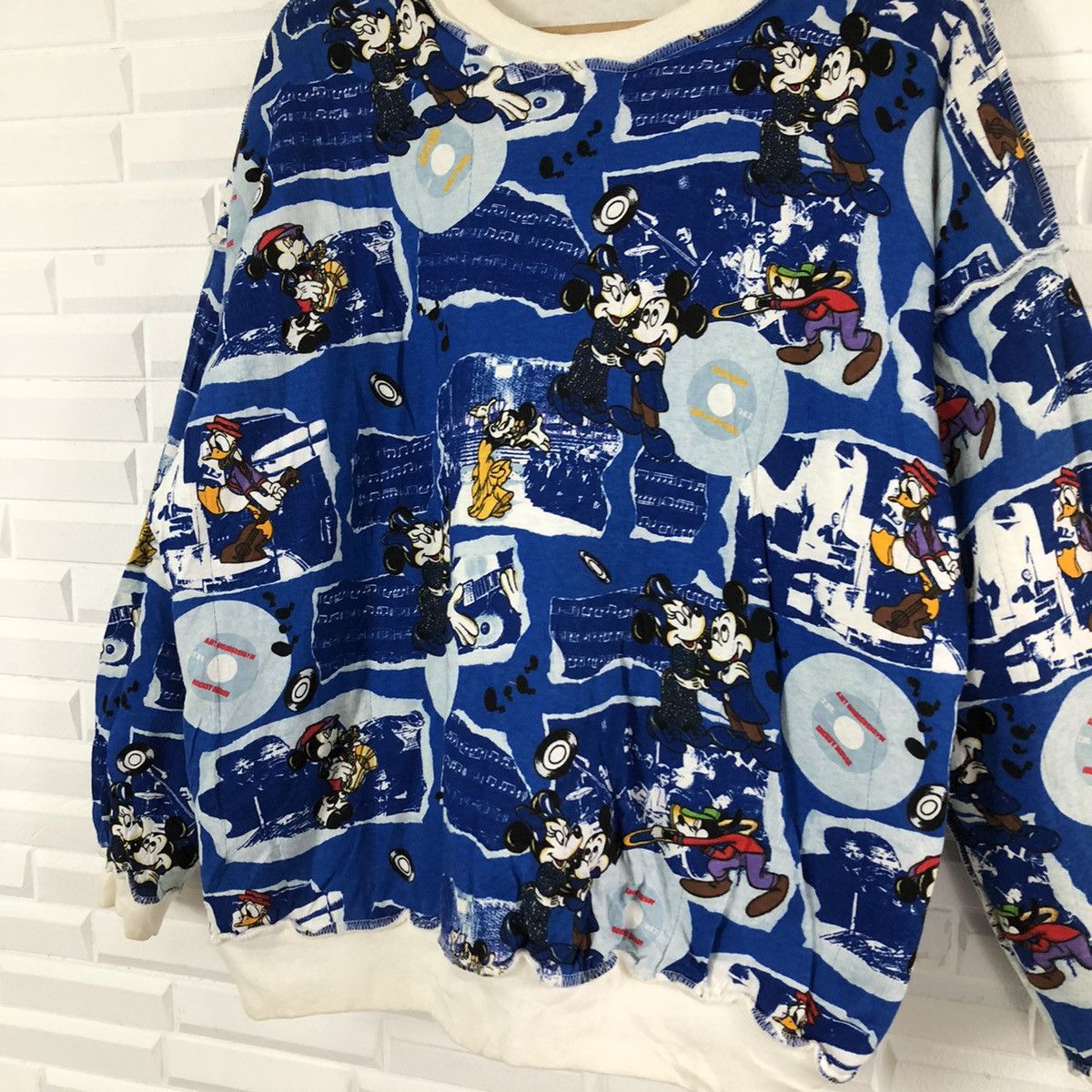 Cartoon Network VINTAGE MICKEY MOUSE BIG LOGO FULL PRINT RARE DESIGN Size US L / EU 52-54 / 3 - 11 Thumbnail
