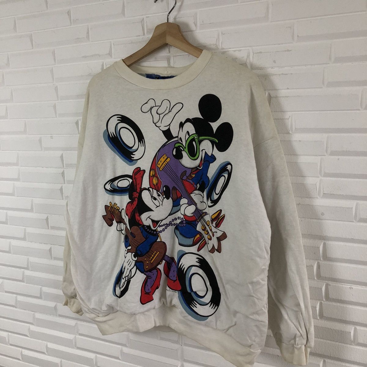 Cartoon Network VINTAGE MICKEY MOUSE BIG LOGO FULL PRINT RARE DESIGN Size US L / EU 52-54 / 3 - 3 Thumbnail