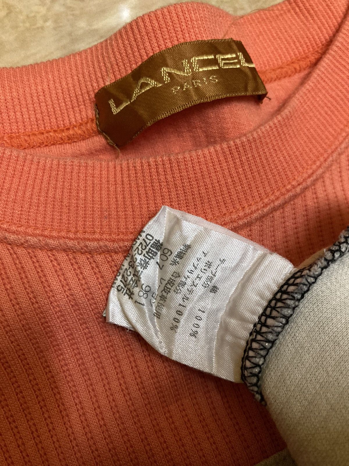 Lancel LANCEL PARIS BIG LOGO SWEATSHIRT Size US L / EU 52-54 / 3 - 7 Thumbnail