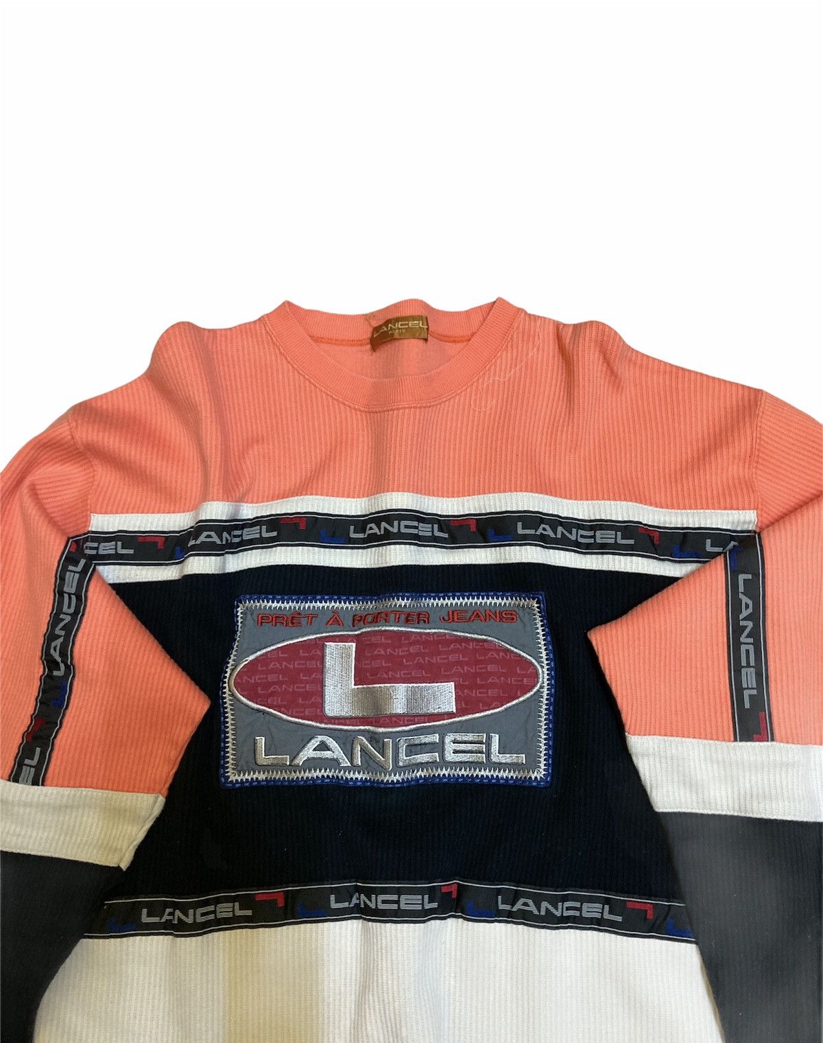 Lancel LANCEL PARIS BIG LOGO SWEATSHIRT Size US L / EU 52-54 / 3 - 2 Thumbnail