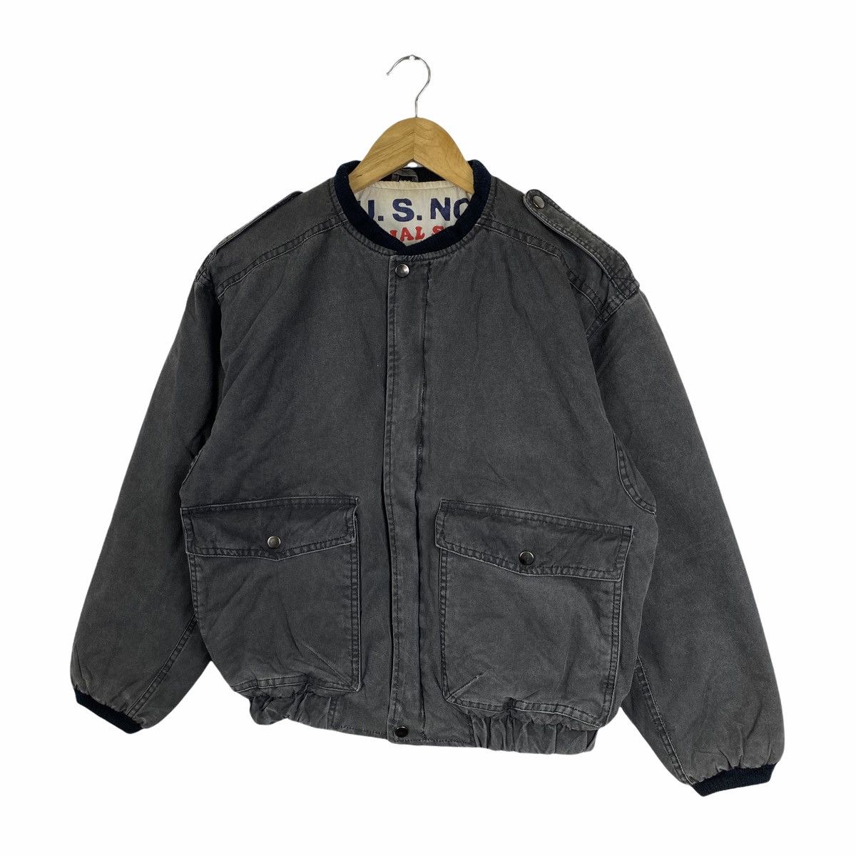 Vintage VINTAGE DORMELSON WESTERN BIG LOGO DENIM ZIPPER JACKET Size US M / EU 48-50 / 2 - 4 Thumbnail
