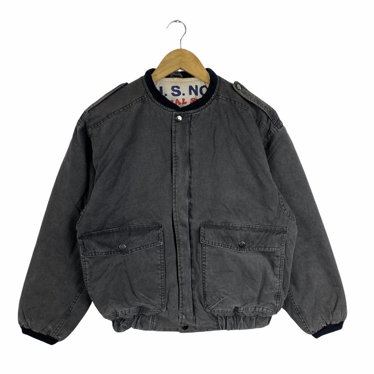 Vintage VINTAGE DORMELSON WESTERN BIG LOGO DENIM ZIPPER JACKET Size US M / EU 48-50 / 2 - 2 Thumbnail
